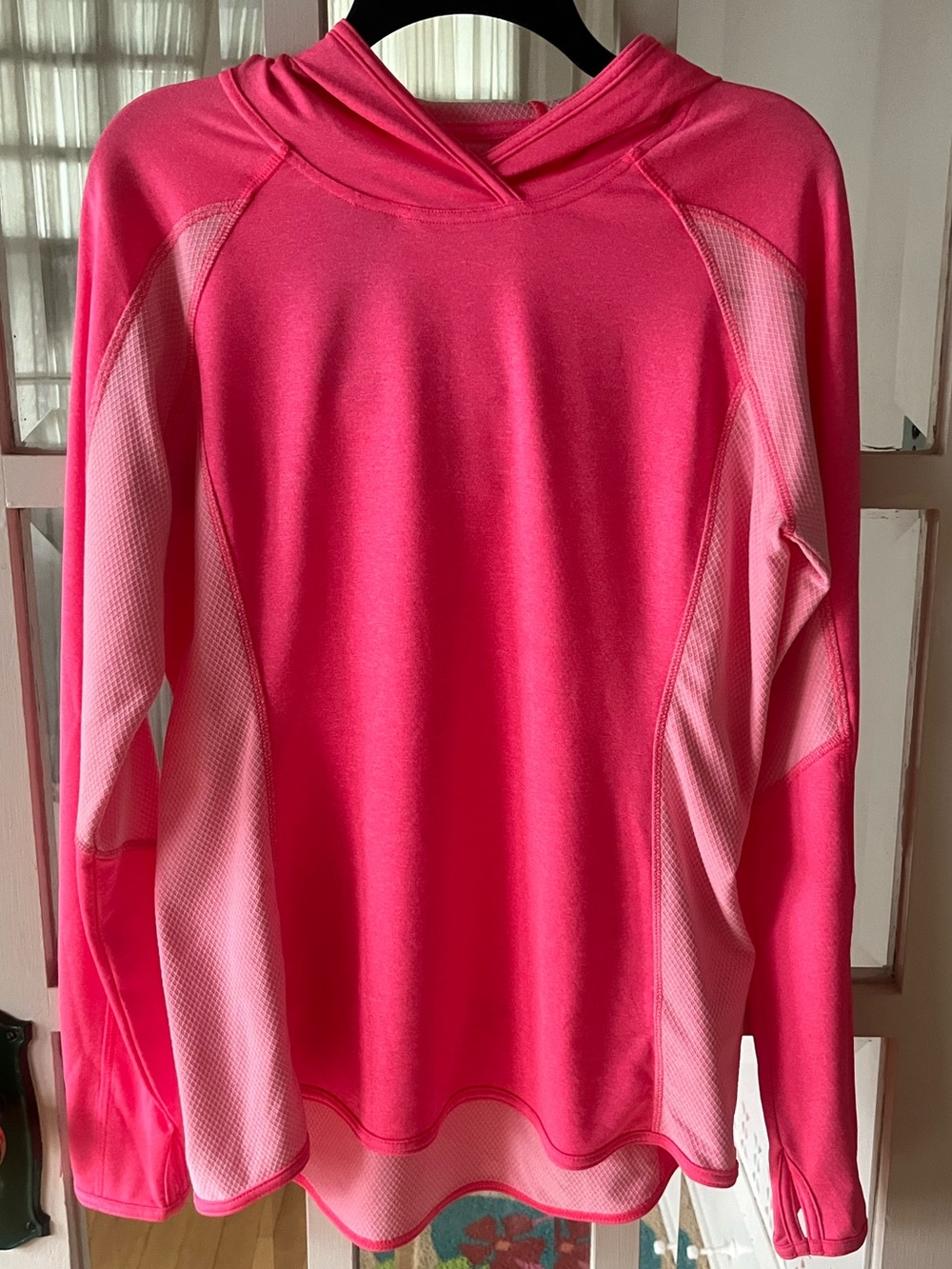 exertek Womens Coral Athletic Hoodie - Size Medium